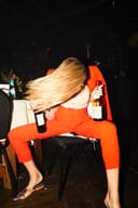 women with champaign